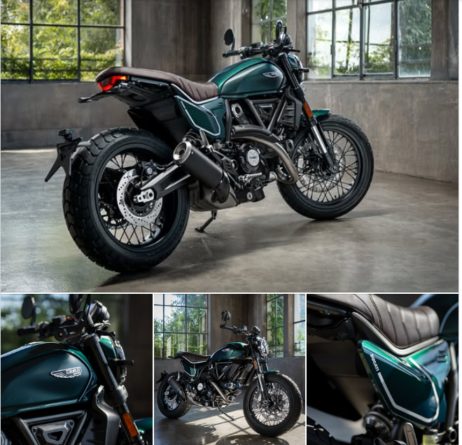 Présentation de la nouvelle couleur pour le Scrambler Ducati Nightshift